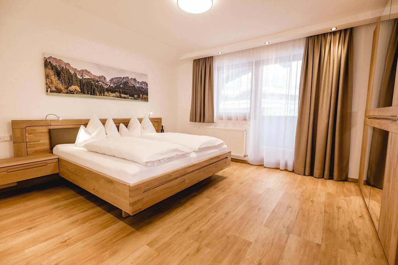 Geheel vakantieappartement, App/3 slaapkamers/douche, bad, wc in Ellmau, Kaisergebirge