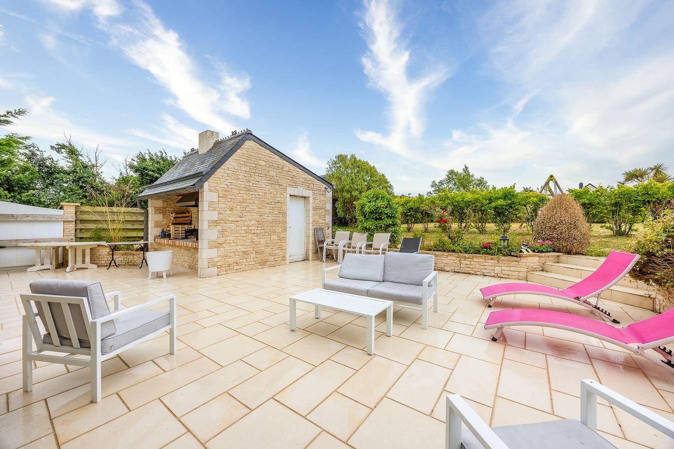 Casa de vacaciones para 10 personas con balcón in Barneville-Carteret, Côte de la Déroute