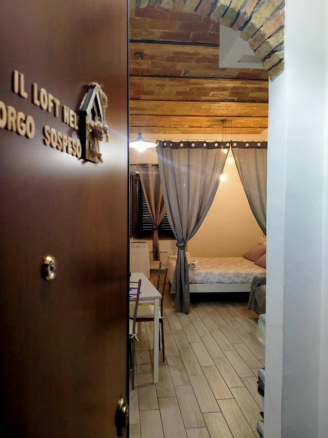 Appartamento intero, Il Loft nel Borgo Sospeso "con vista panoramica" in Vitorchiano, Provincia di Viterbo