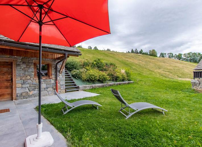 Location de vacances pour 6 personnes, avec terrasse à Le Grand-Bornand