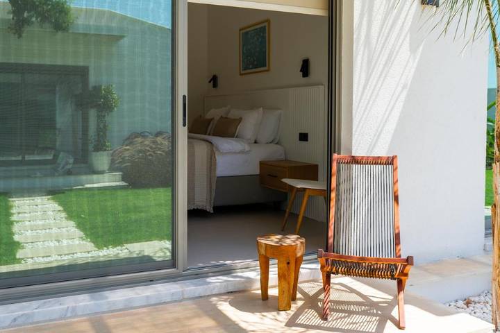 Maison d’hôte pour 4 personnes, avec vue et piscine ainsi que terrasse et jardin à Bodrum