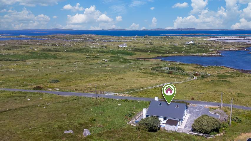 Ferienhaus für 7 Personen, mit Seeblick und Garten, mit Haustier in Irland