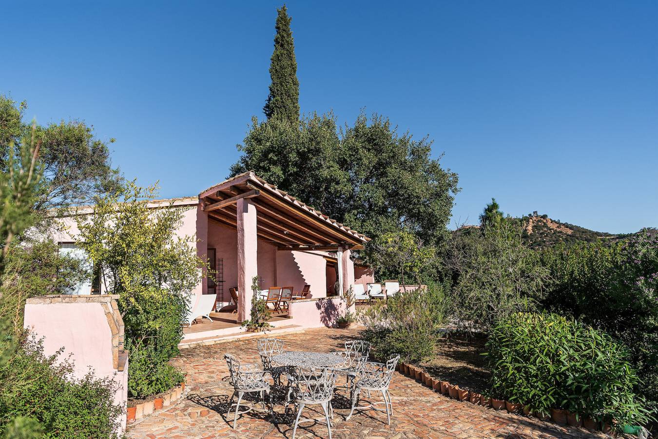 Finca Fiori 2 – Ruhiges Landhaus mit privatem Pool auf Sardinien in Is Molas, Pula und Umgebung