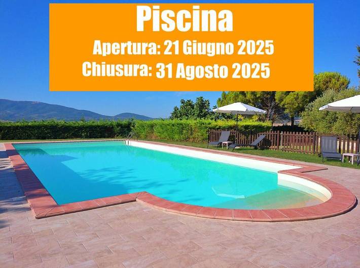 Location de vacances pour 2 personnes, avec terrasse et jardin ainsi que vue et piscine à Gualdo Cattaneo - 3