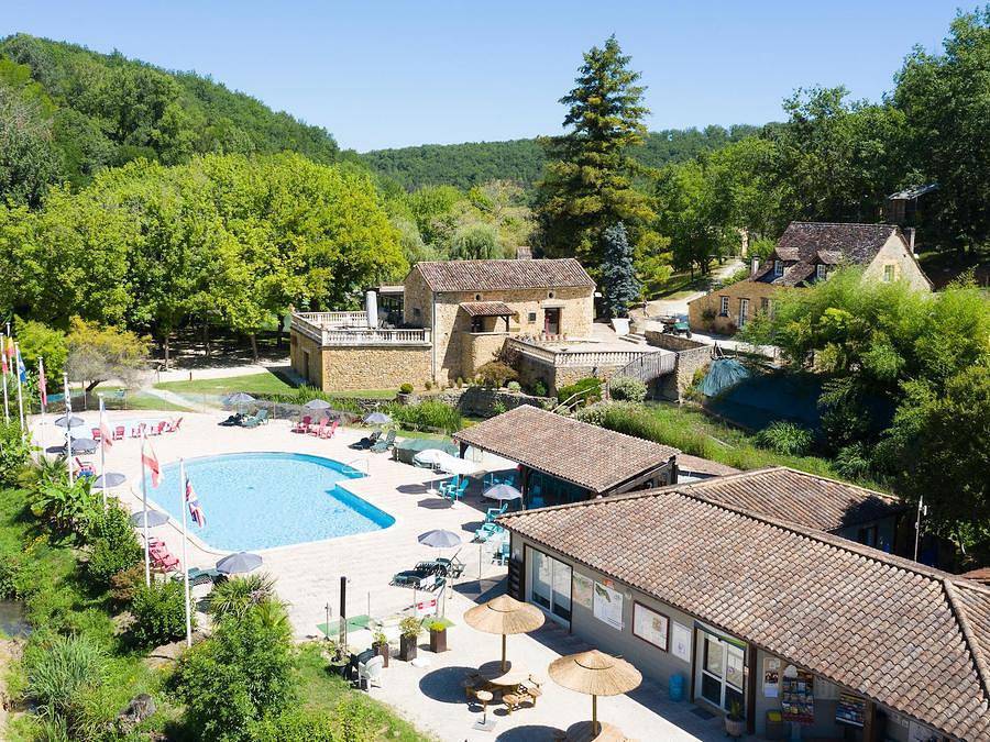 Camping maeva Respire Le Moulin de Surier - Chalet 3 personnes - Cottage du Lac in Beaumont-du-Périgord, Périgord Pourpre
