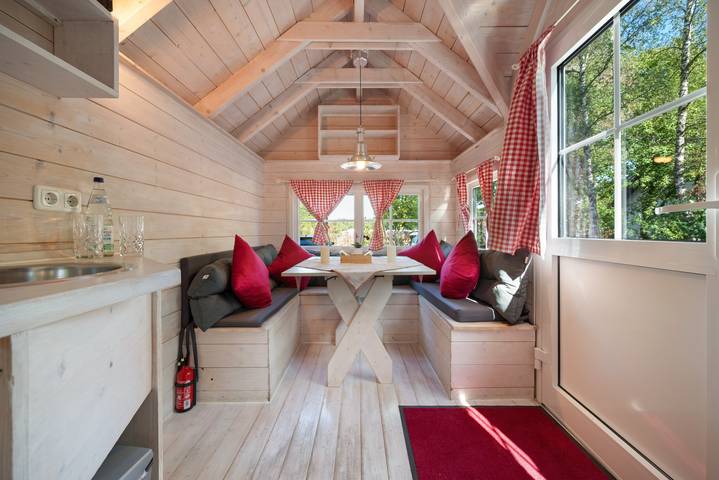 Silberhütte am Silbersee – Cabana para 2 junto ao lago em Freiburg in Hochdorf (Freiburg), Freiburg