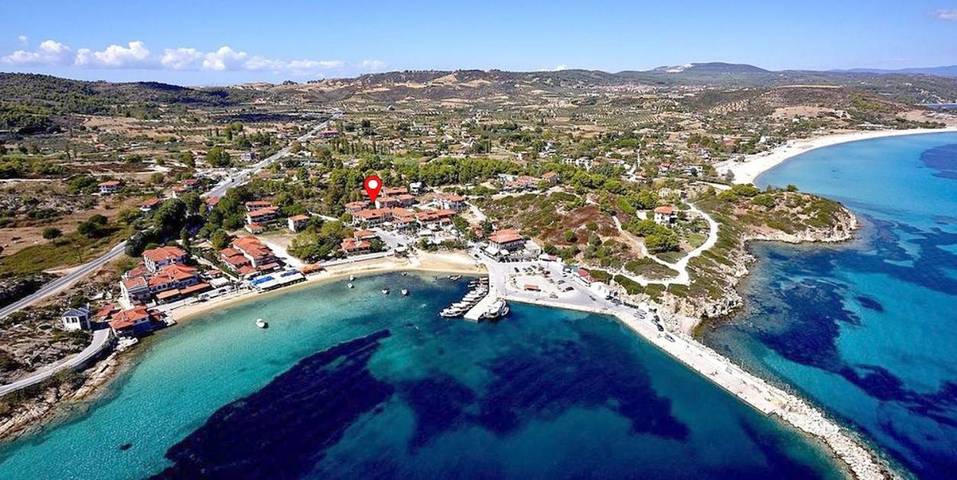 Hôtel pour 2 personnes, avec vue ainsi que balcon et jardin dans Ormos Panagias - 3
