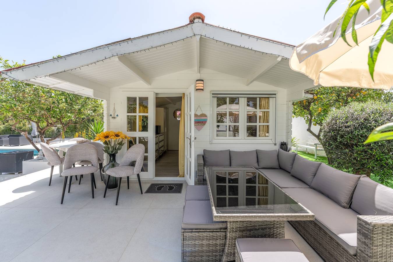 Maison d’hôtes « Casa Caro » avec vue montagne, Wi-Fi et climatisation in La Gaspara, Estepona