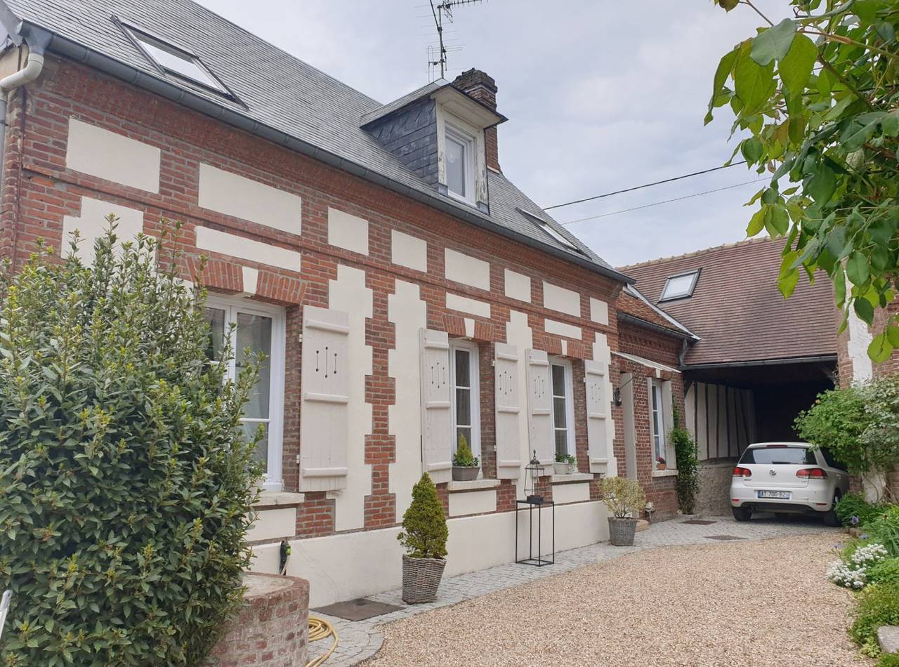 La Longère - Chambre 1 in Flavacourt, Oise