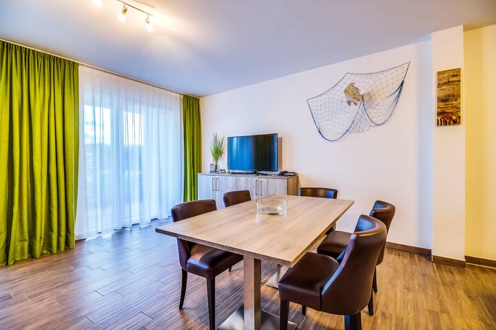 Ferienwohnung für 4 Personen, mit Terrasse und Sauna im Leipziger Neuseenland - 3
