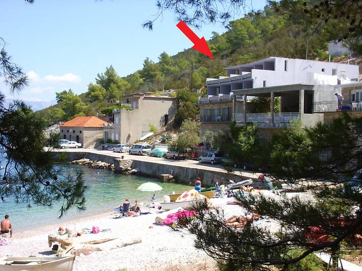 Zimmer am Strand Bucht Bristova, Hvar -d in Hvar