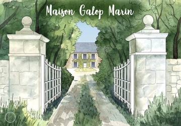 Chambre d’hôte pour 5 personnes, avec jardin dans Carentan les Marais