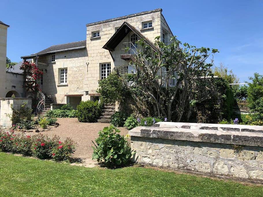 La maison de Typère in Candes-Saint-Martin, Vallée de la Loire
