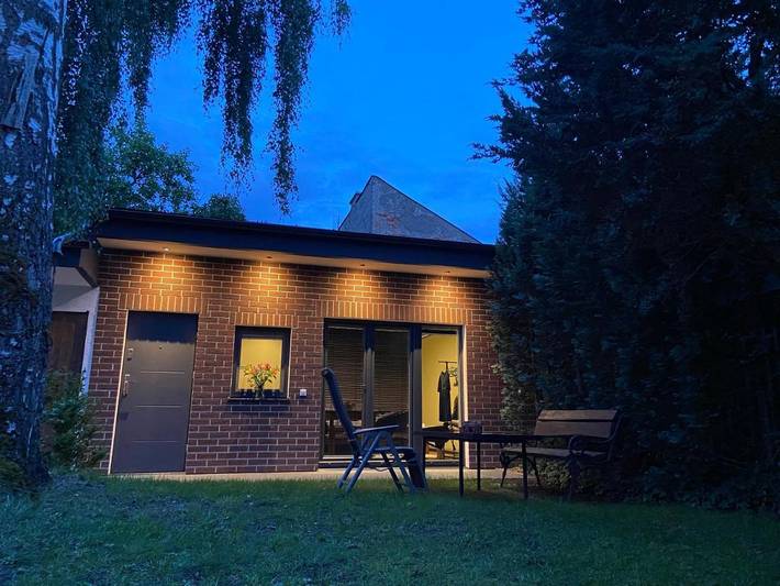 Ferienwohnung für 2 Personen, mit Terrasse und Garten sowie Pool und Sauna in Marienbad