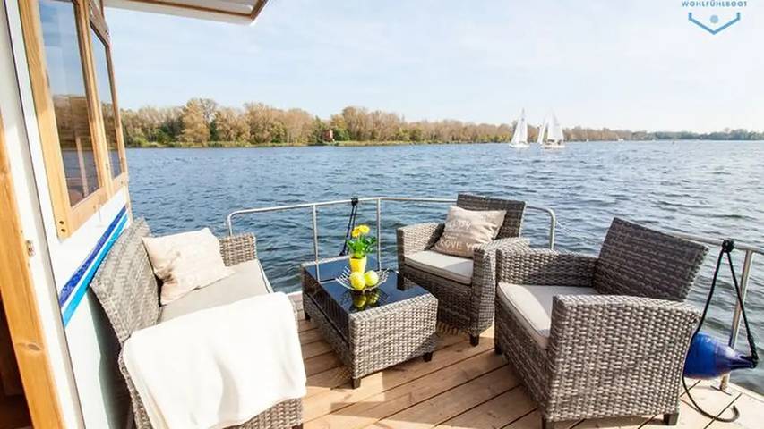 Boot für 4 Personen, mit Garten - 1