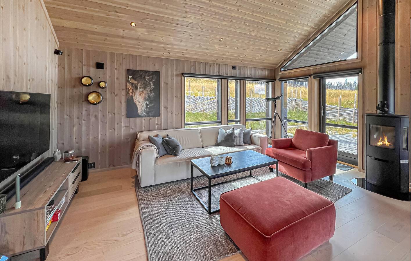 Vakantiehuis voor 8 personen met tuin in Skeikampen, Gausdal