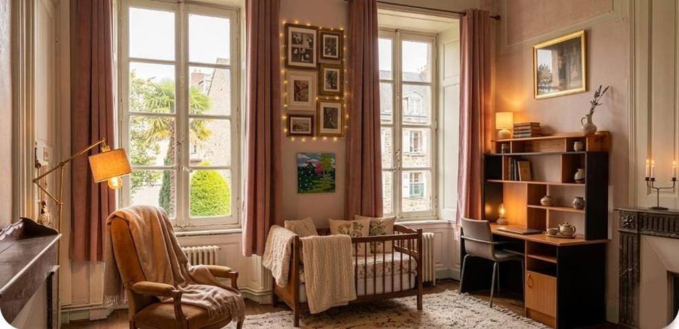 Gîte pour 2 personnes, avec vue et jardin, adapté aux familles à Coutances - 3