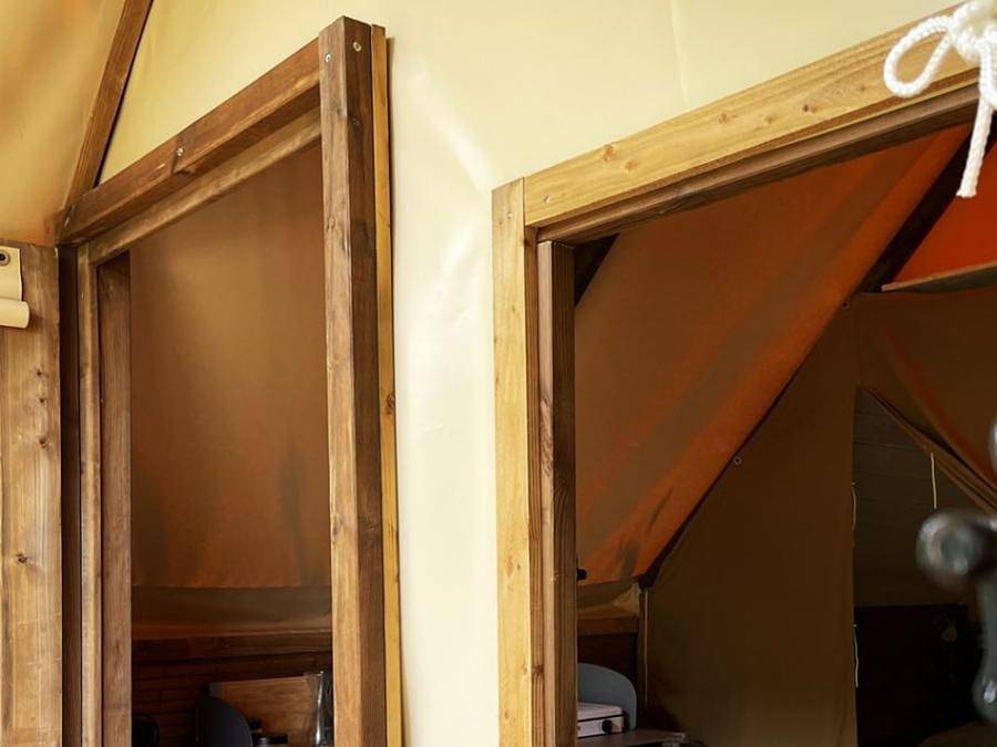 Camping Canal de Berry - Lodge 4 personen - Amazonas in Saint-Amand-Montrond