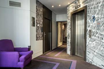 Hôtel pour 2 personnes, avec terrasse et vue dans L'Olympia (Paris)