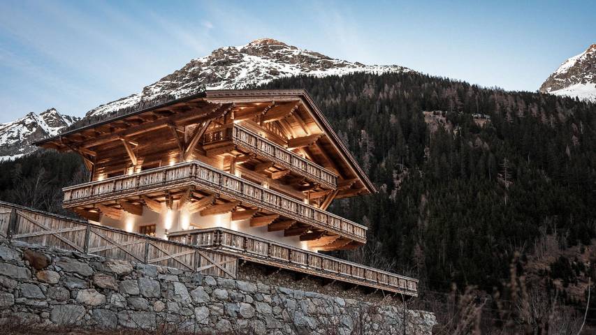Hütte für 4 Personen, mit Balkon und Garten am Großglockner