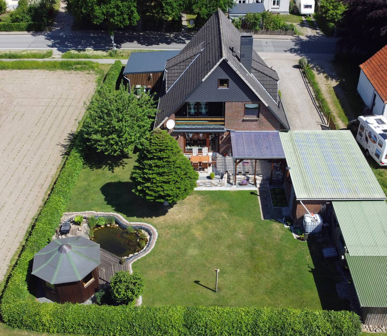 Ganze Ferienwohnung, Ferienwohnung Tanja und Torben Hansen in Tolk, Grünes Binnenland