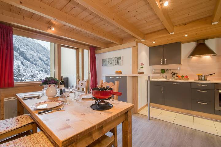 Gîte pour 7 personnes, avec balcon dans Argentière - 3
