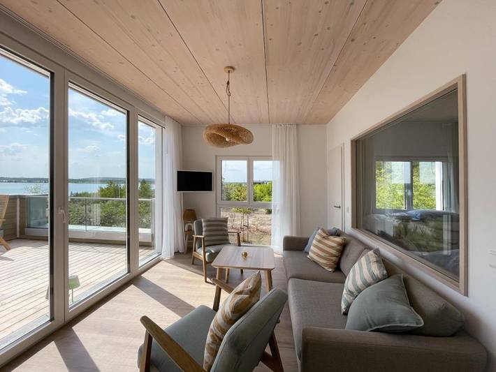 Ferienwohnung für 2 Personen, mit Garten und Ausblick sowie Seeblick in Neukieritzsch - 2