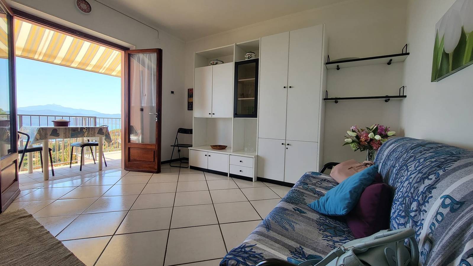 Ganze Wohnung, Ferienwohnung "Bellavista" mit Meerblick, Privatem Balkon und Terrasse in Capoliveri, Elba