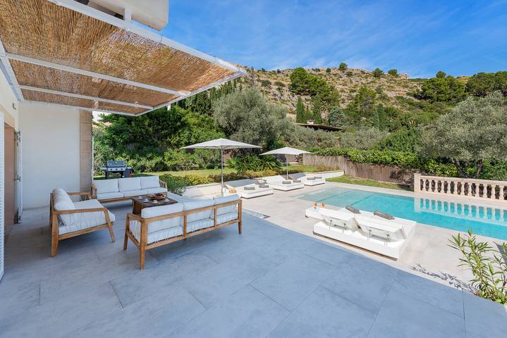 Villa für 12 Personen, mit Balkon und Terrasse sowie Garten in Pollença - 4