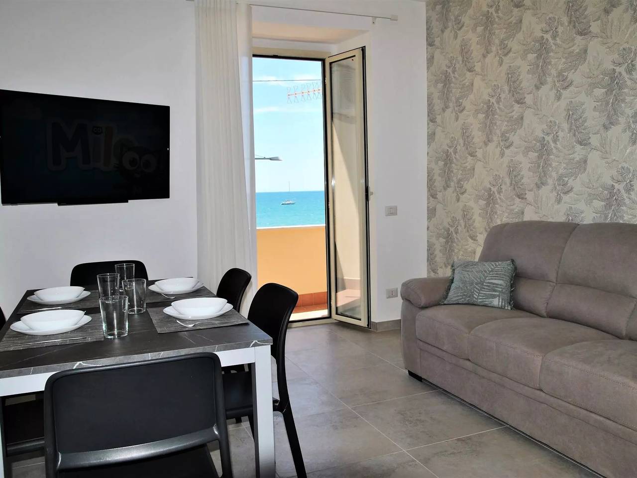 Appartement entier, 3 Pièces 6 Personnes in Formia, Province de Latina