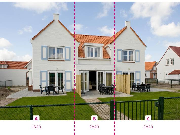 Vacation rental for 4 people, with Terrace and Yard in North Sea Netherlands