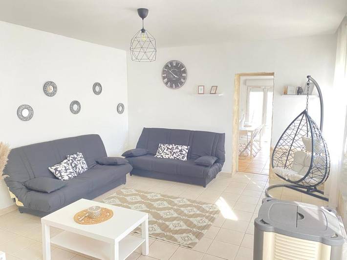 Maison de vacances pour 10 personnes, avec terrasse et vue, adapté aux familles