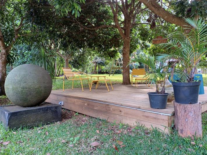 Gîte pour 8 personnes, avec terrasse et jardin dans DOM-TOM - 4
