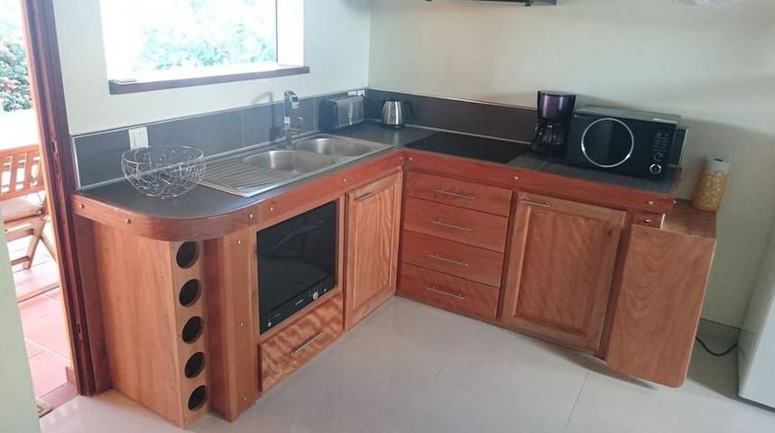 Maison de vacances pour 4 personnes, avec vue sur le lac ainsi que piscine et terrasse en Guadeloupe - 4