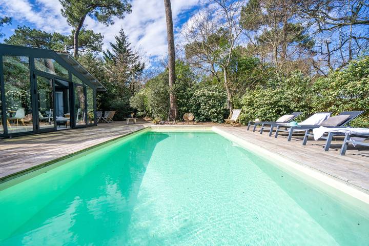 Location de vacances pour 10 personnes, avec jardin et terrasse dans Pyla Plage - 4