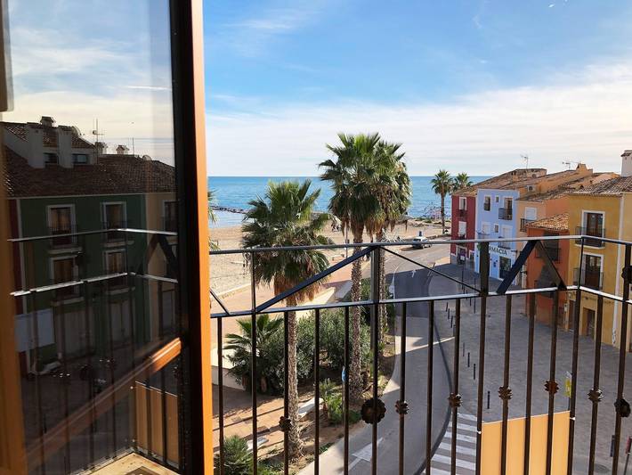 Apartamento de vacaciones para 4 personas, con vistas al mar y balcón - 1