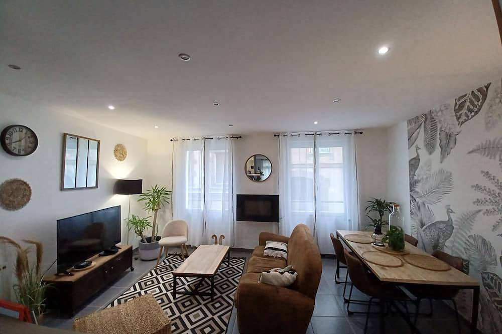 Cosy triplex \"Louise\" in the center of town 3 bedrooms - 7 pers + 1 baby in Saint-Flour, Region Saint-Flour