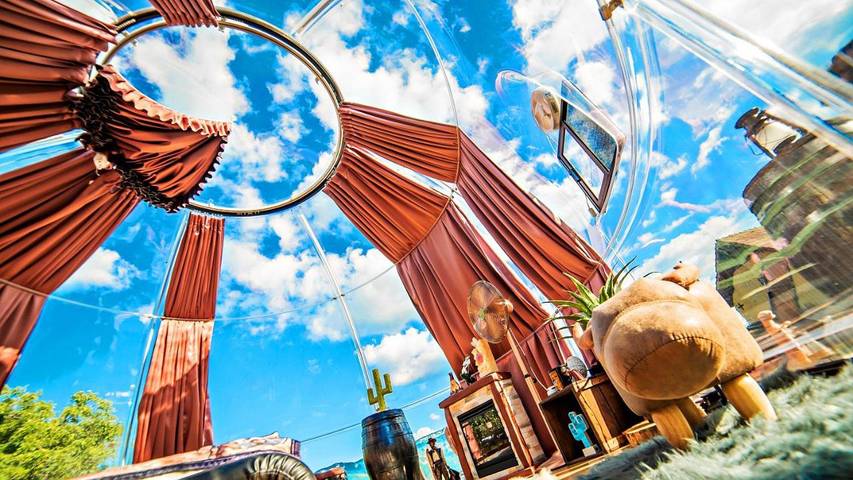 Tente pour 2 personnes, avec jacuzzi et jardin en Savoie - 3