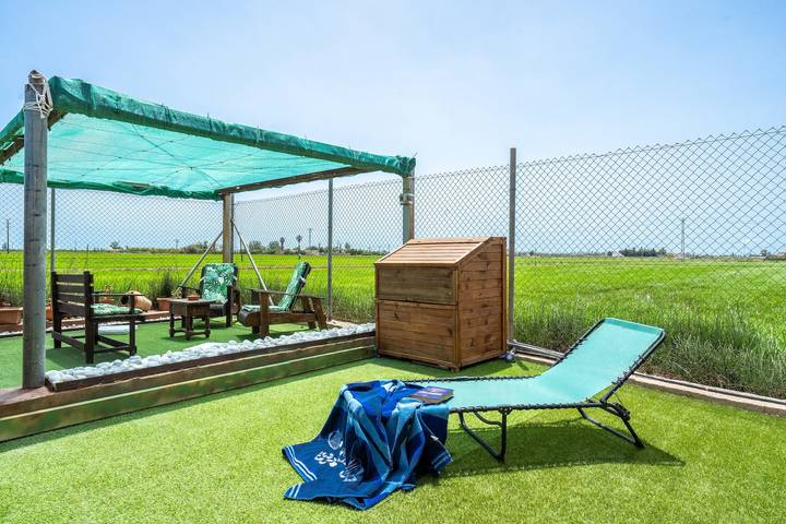 Chalet para 7 personas, con Balcón además de Jardín y Vistas al lago en Delta del Ebro - 3