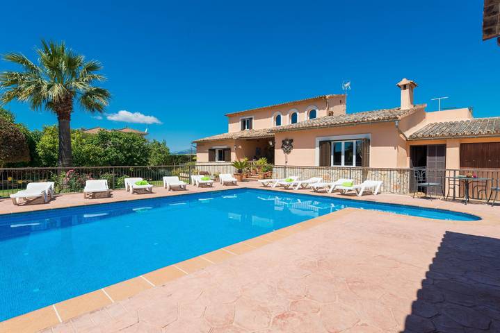 Can Marçal - Ferienhaus mit privaten Pool in Marratxi. Wifi gratis in Es Garrovers, Marratxí