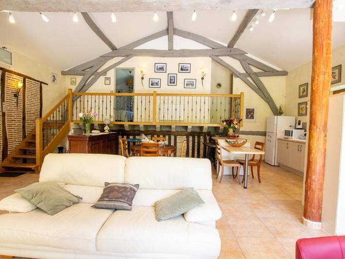 Location de vacances pour 4 personnes, avec terrasse et jardin à La Chapelle-Gonaguet - 2