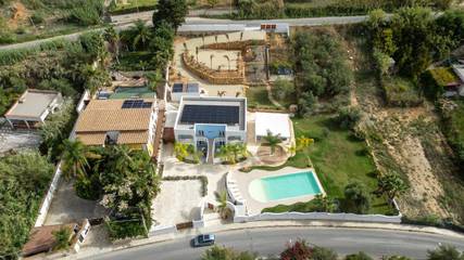 Gîte pour 2 personnes, avec jardin ainsi que piscine et vue à Balestrate