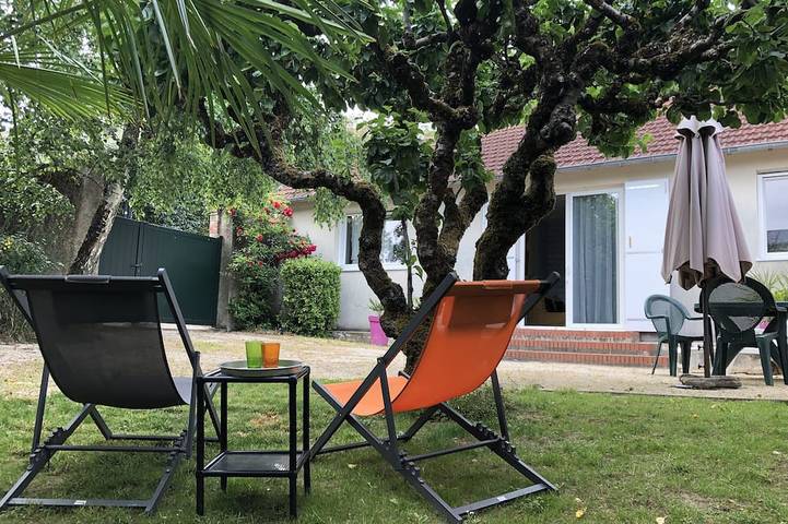 Location de vacances pour 5 personnes, avec Jardin dans Plage de La Birochère