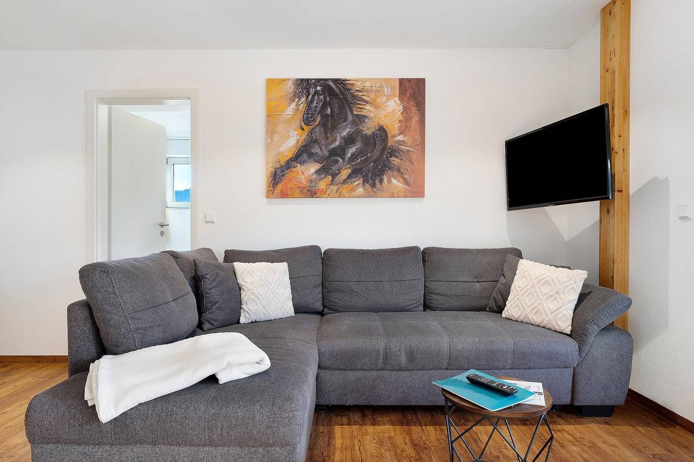 Ganze Wohnung, Apartment Wiesenblick mit Balkon und Wlan in Horben, Südschwarzwald