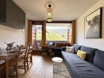 Gîte pour 4 personnes, avec balcon à Cohennoz
