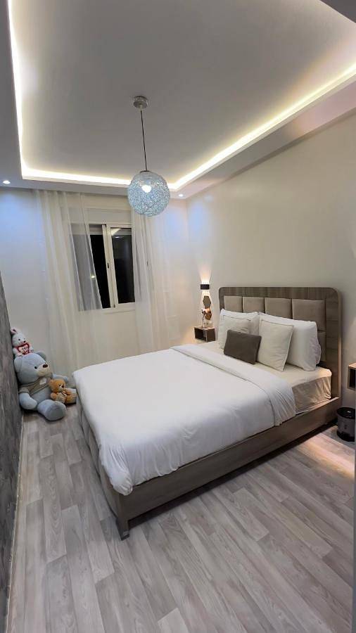 Appartement de vacances pour 6 personnes, avec jardin et vue ainsi que piscine et bassin pour enfant