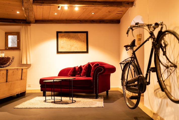 Meisser Romantica - Einzelzimmer Spatzennest in Guarda Staziun, Guarda