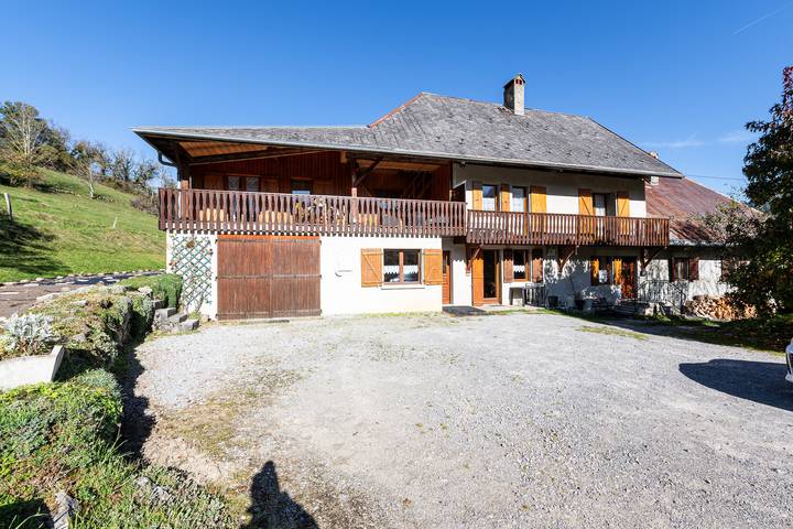 Gîte pour 6 personnes, avec jardin, animaux acceptés en Haute-Savoie