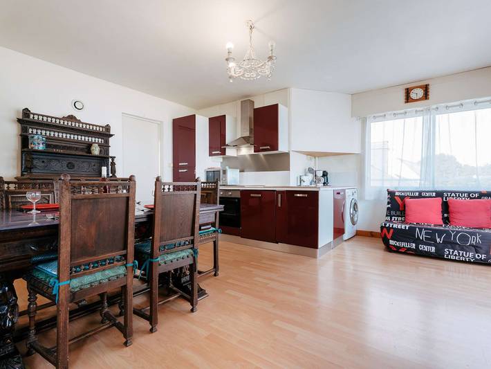 Gîte pour 4 personnes, avec balcon dans Plage du Men Du - 2