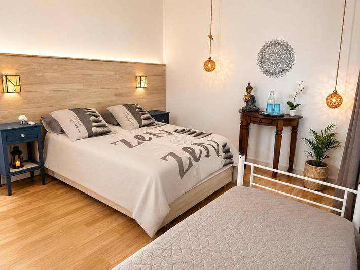 Apartamento de vacaciones para 4 personas, con piscina además de jardín y vistas, Se admiten mascotas en Provincia de Badajoz - 4